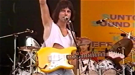 Jeff Beck's Graffiti Yellow Strat