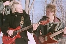 Andy Summers and Sting with their Hamer guitars